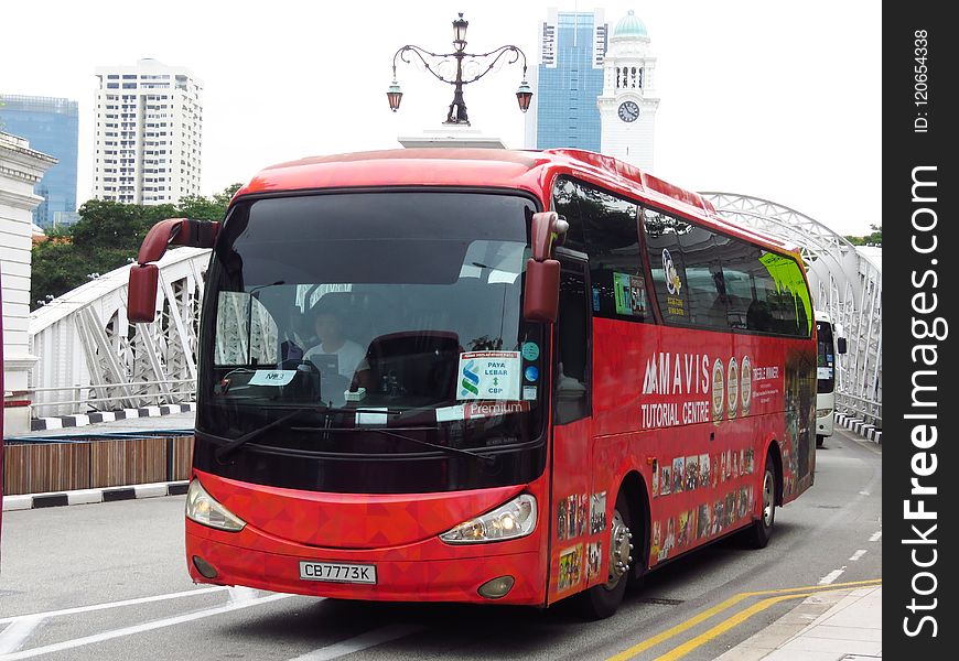 Bus, Transport, Motor Vehicle, Tour Bus Service