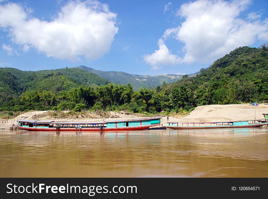 Waterway, Nature, Water Transportation, River