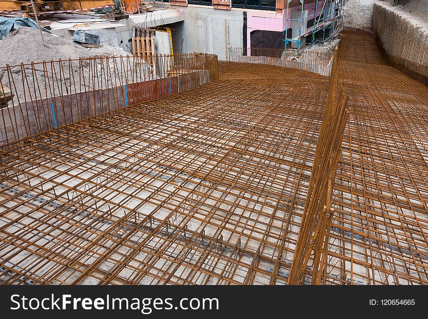 Construction, Reinforced Concrete, Floor, Composite Material