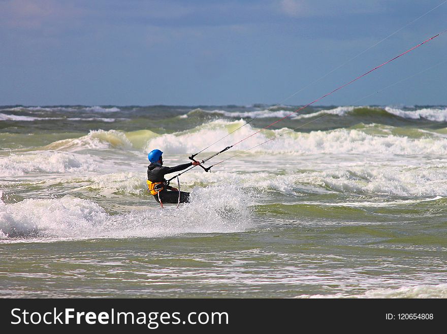 Kitesurfing, Wave, Wind Wave, Surfing Equipment And Supplies