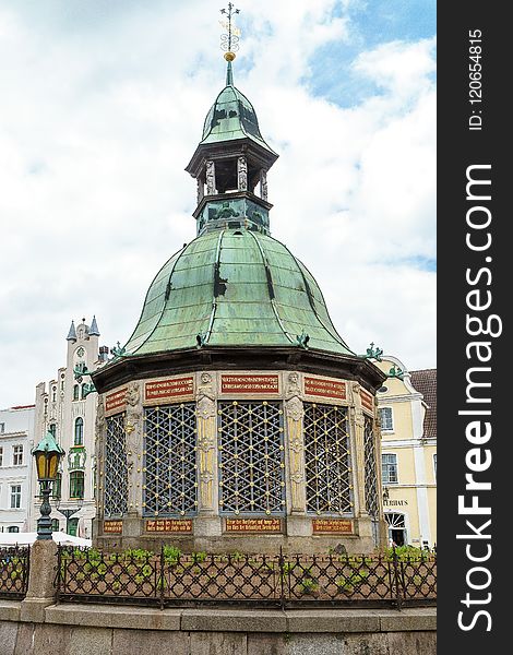 Landmark, Dome, Building, Architecture