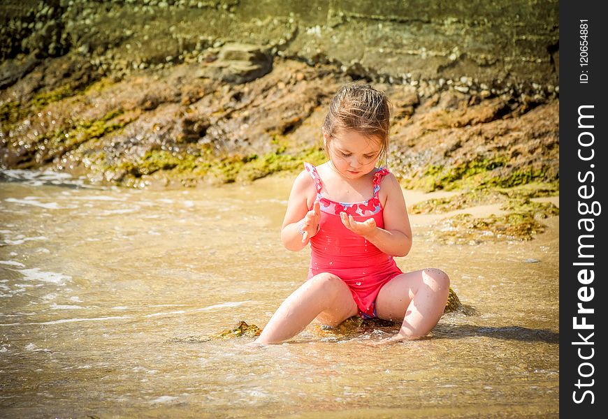 Photograph, Water, Vacation, Girl