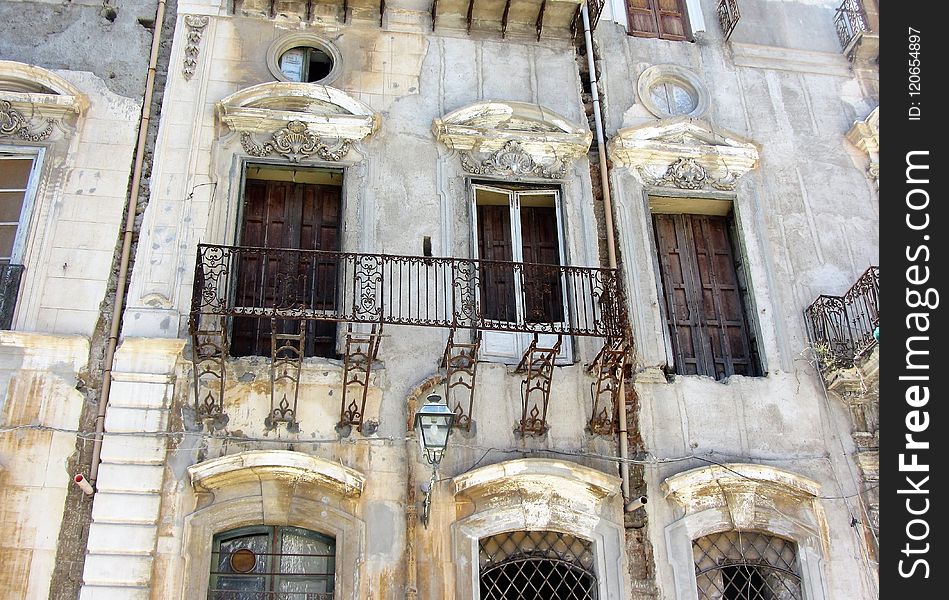 Building, Facade, Window, Medieval Architecture