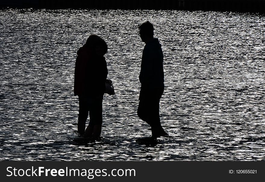 Photograph, Black And White, Monochrome Photography, Silhouette