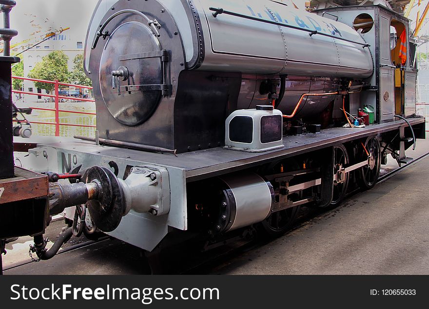 Transport, Locomotive, Steam Engine, Rolling Stock