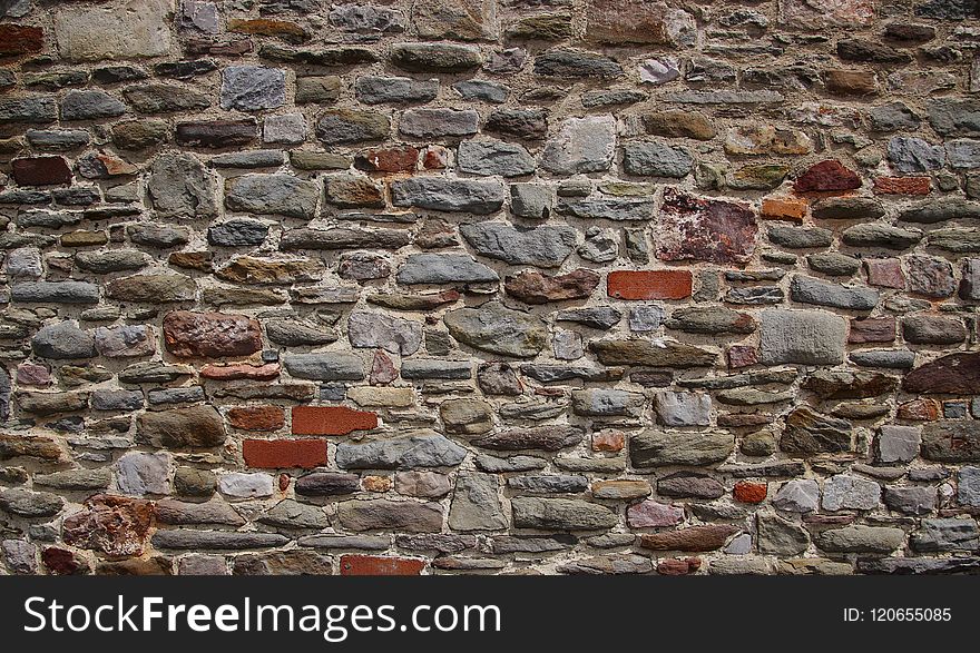 Wall, Stone Wall, Brick, Rock