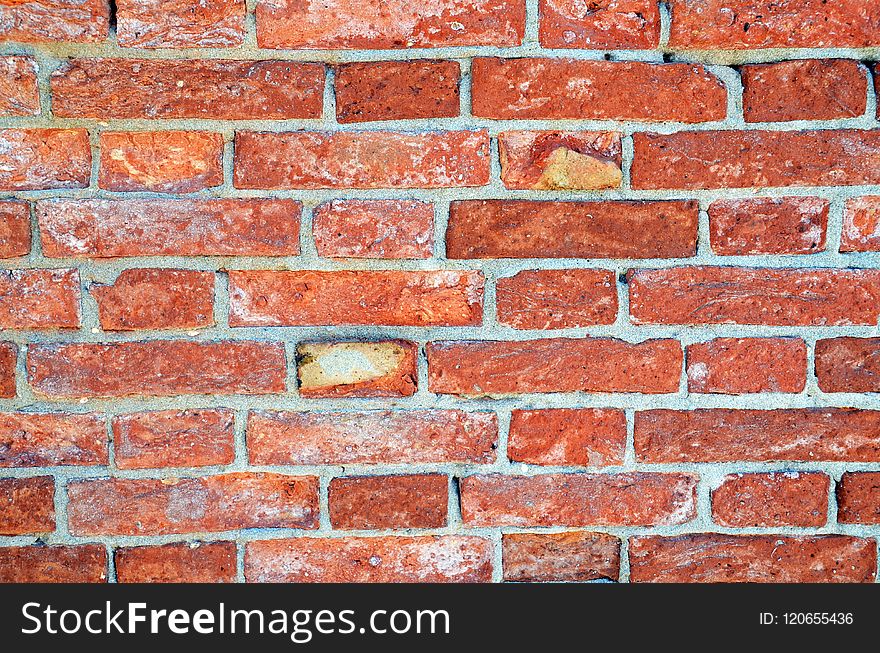 Brickwork, Brick, Wall, Stone Wall