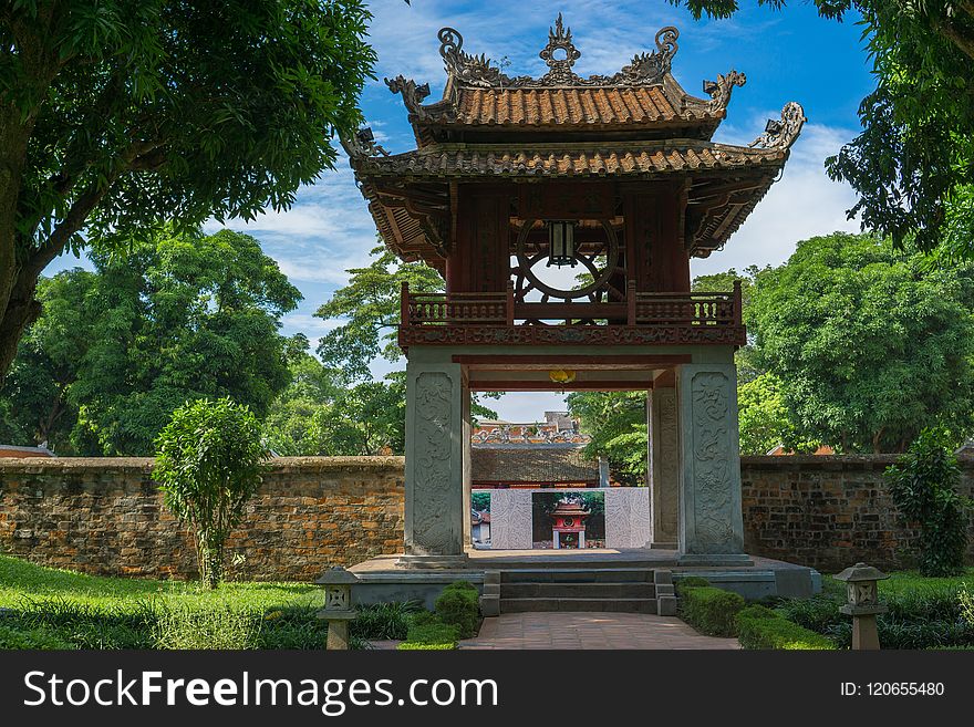 Chinese Architecture, Historic Site, Pagoda, Temple