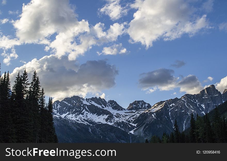 Sky, Mountainous Landforms, Mountain Range, Mountain