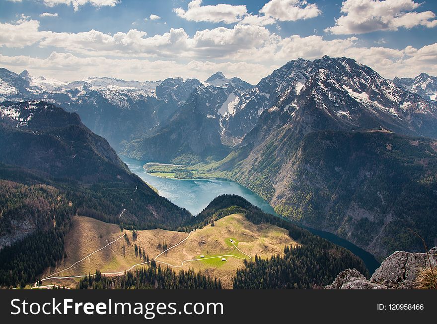 Mountainous Landforms, Mountain, Highland, Mountain Range