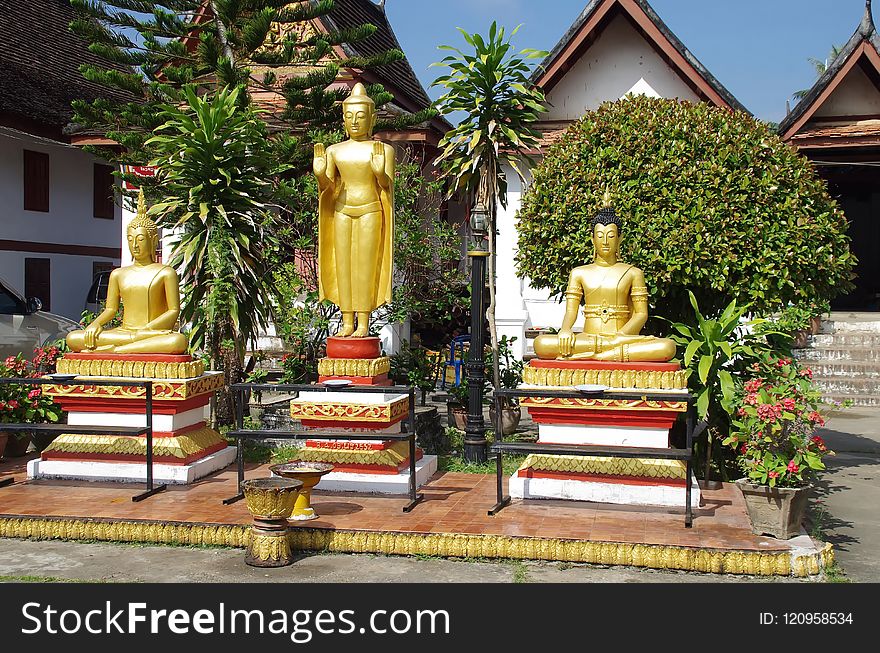 Temple, Place Of Worship, Wat, Shrine