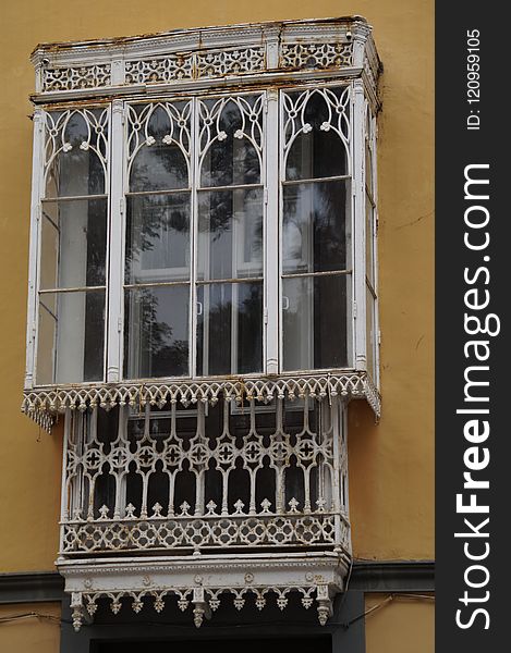 Window, Balcony, Architecture, Iron