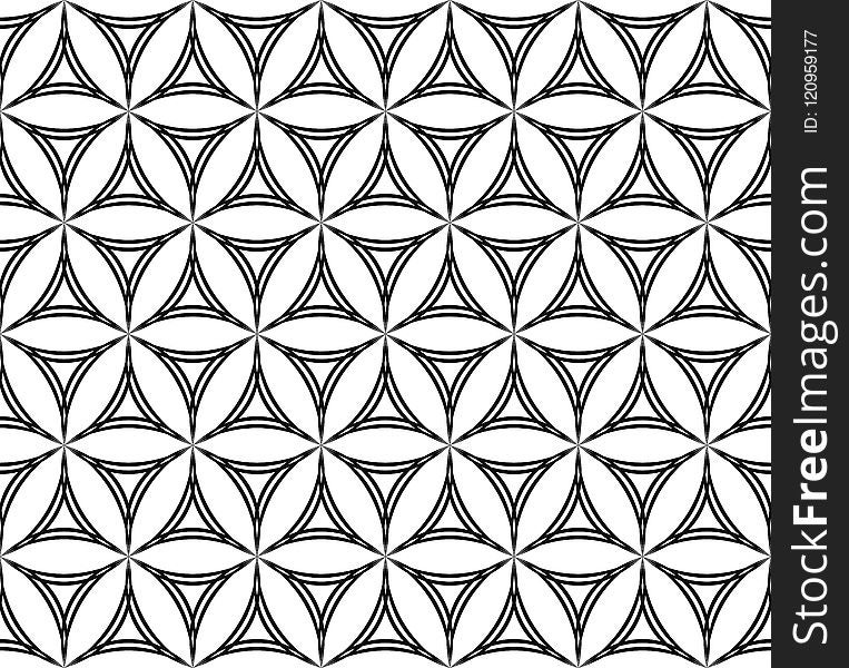 Black And White, Pattern, Design, Symmetry