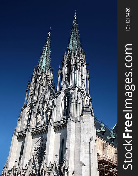 Saint Wenceslas Cathedral Olomouc, Czech Republic.