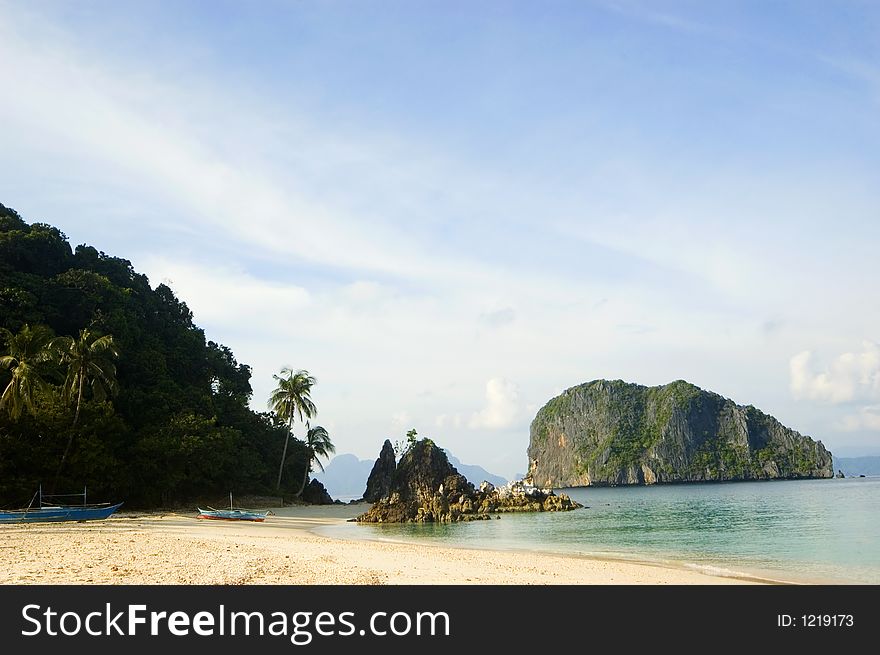 Beach in El Nido, Philippines