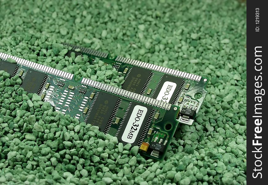 Ram edo modules of memory over silicon