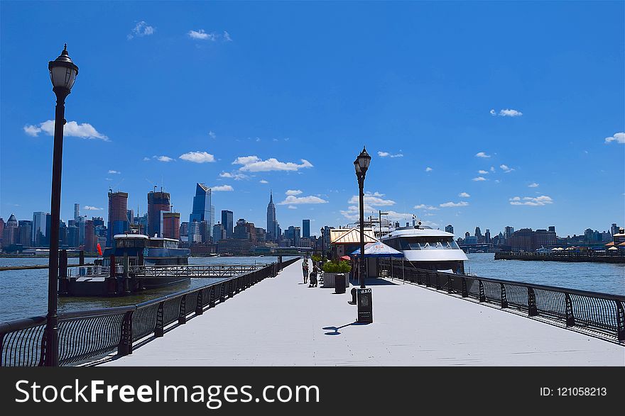 Sky, Metropolitan Area, Skyline, Water