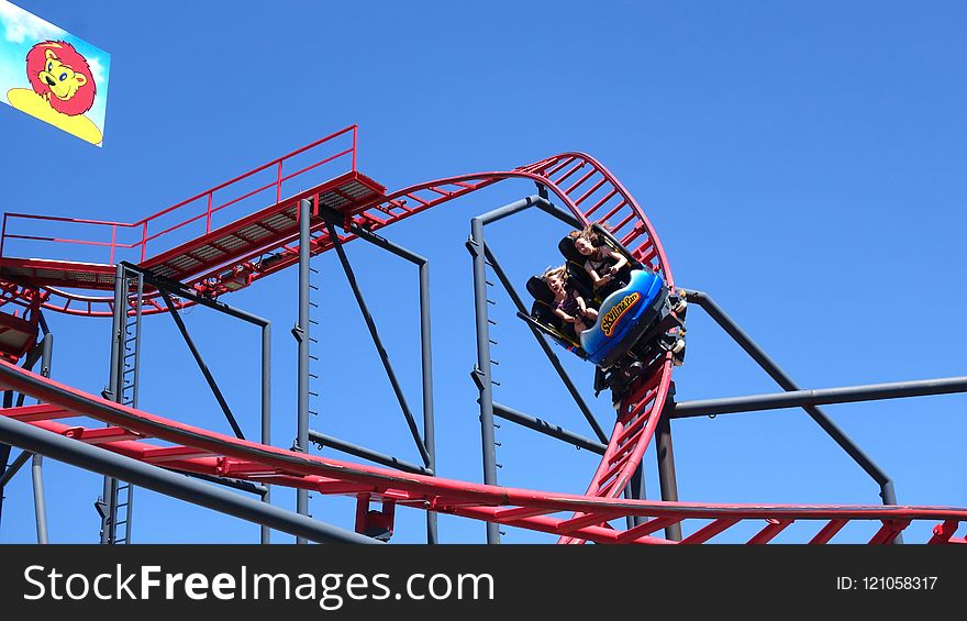 Amusement Ride, Amusement Park, Roller Coaster, Tourist Attraction