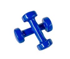 Blue Fitness Dumbbells Stock Image Blue Fitness Dumbbells Stock Image