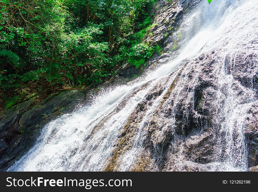 Amazing Beautiful Waterfalls At Sarika Waterfall Nakhon Nayok, T