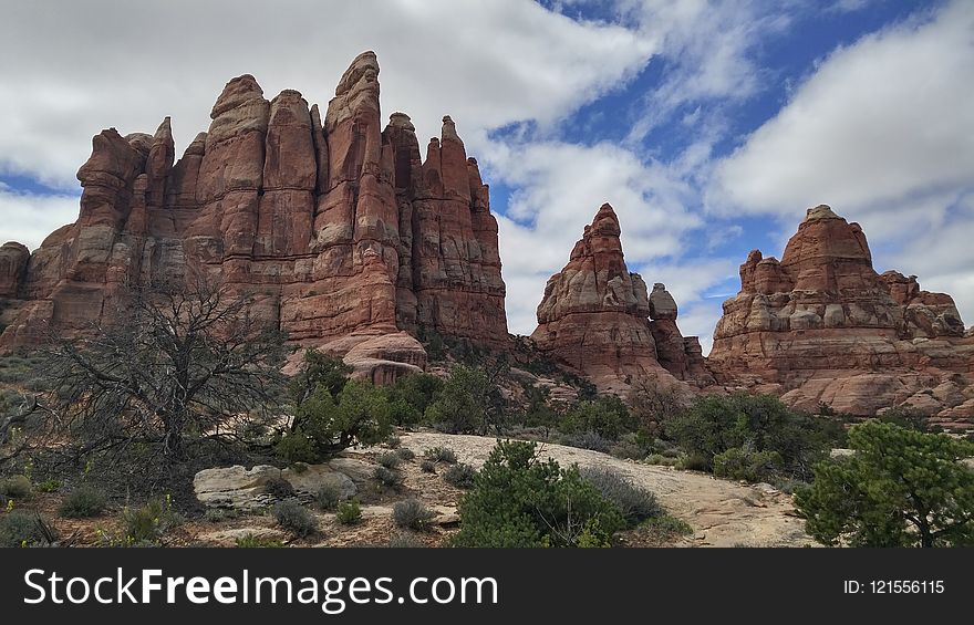 Historic Site, Rock, Badlands, National Park