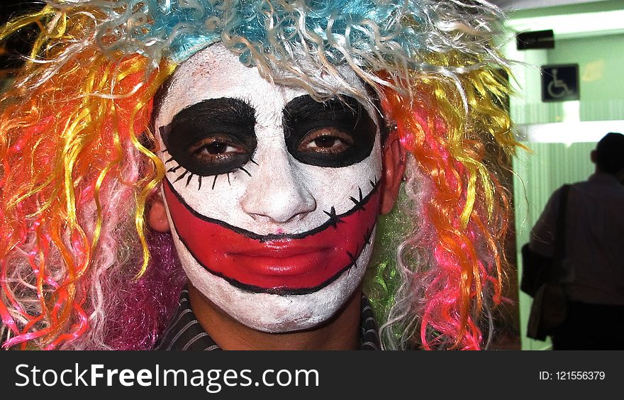 Masque, Clown, Carnival, Product