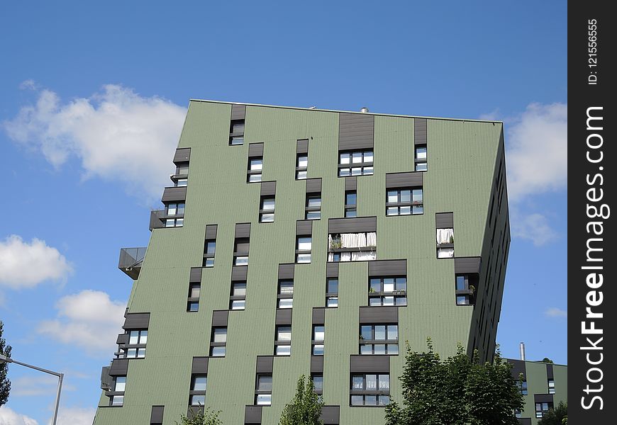 Building, Residential Area, Tower Block, Condominium