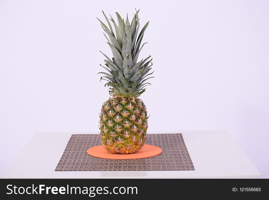 Ananas, Pineapple, Plant, Flowerpot