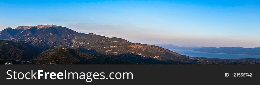 Sky, Mountainous Landforms, Mountain Range, Mountain