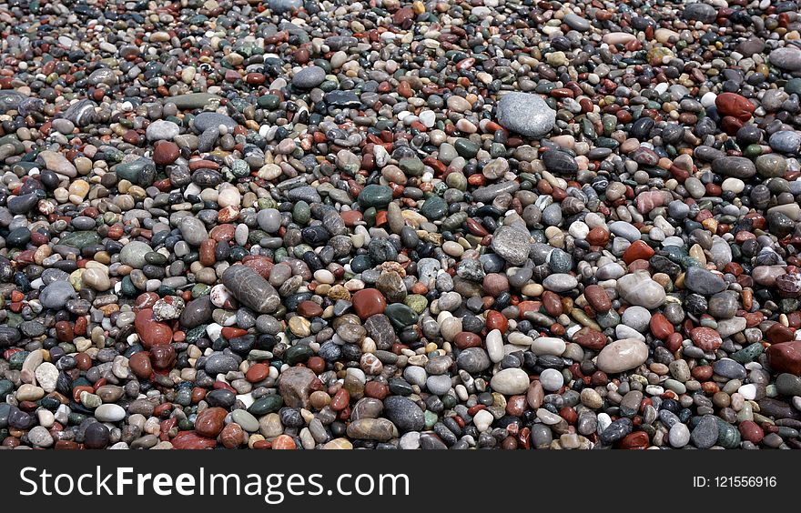 Pebble, Rock, Gravel, Material