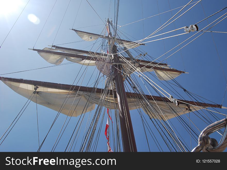 Sailing Ship, Tall Ship, Ship, Brigantine