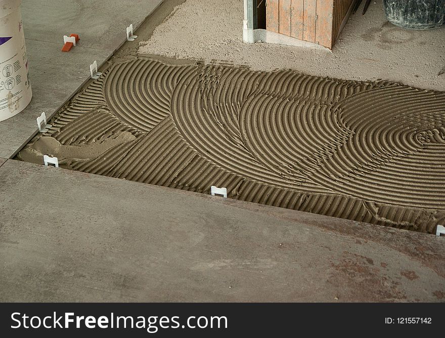 Wall, Floor, Road Surface, Line
