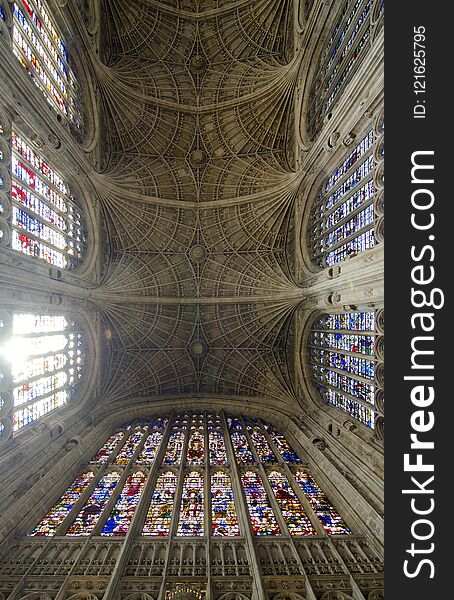 King`s College Ceiling, Cambridge