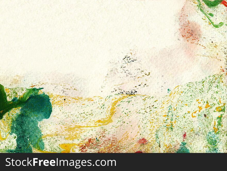 Art Design Abstract background Hand watercolor painting on paper. Art Design Abstract background Hand watercolor painting on paper.