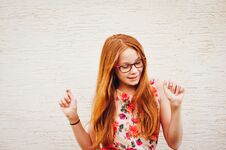 Portrait Of Adorable Preteen Kid Girl Royalty Free Stock Images