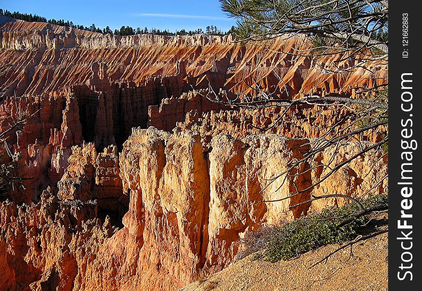 Badlands, Canyon, Rock, Formation