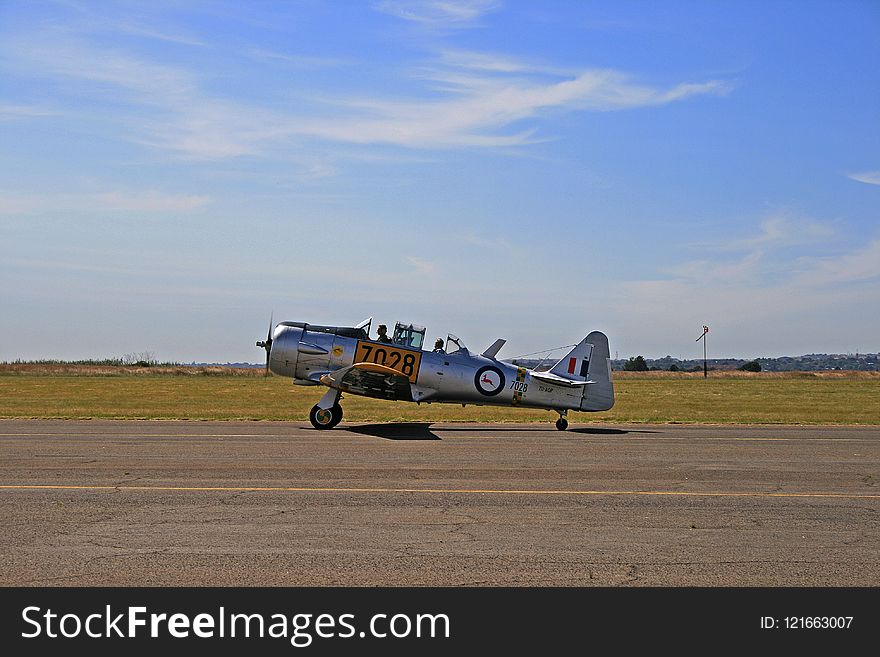 Aircraft, Airplane, Propeller Driven Aircraft, Aviation