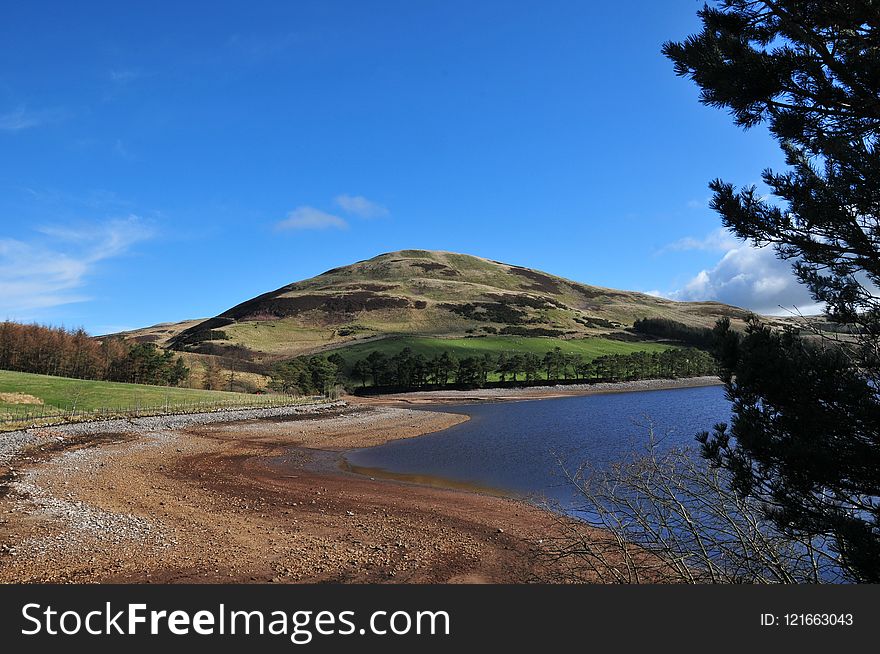 Highland, Sky, Wilderness, Loch