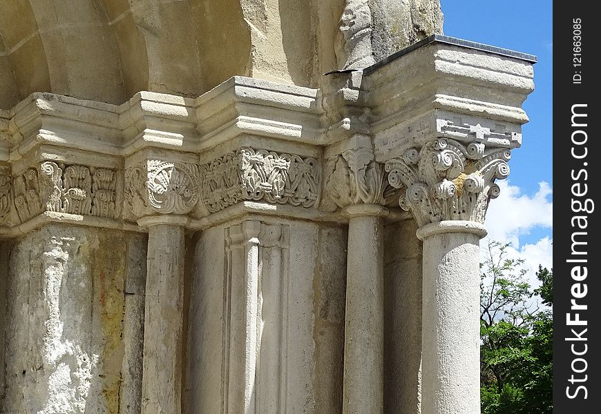 Column, Historic Site, Ancient Roman Architecture, Landmark