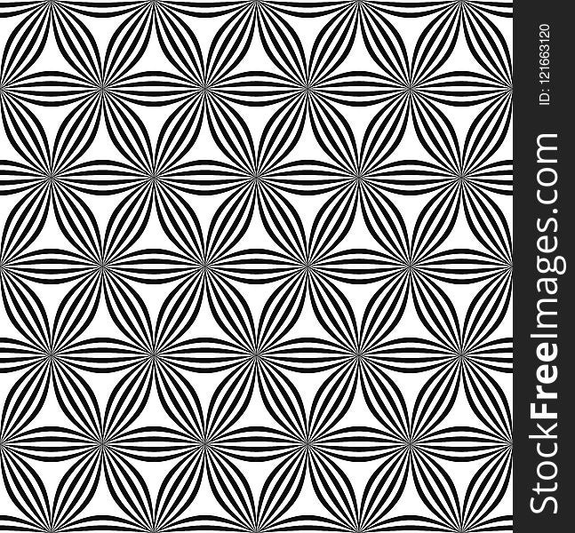 Pattern, Black And White, Design, Line