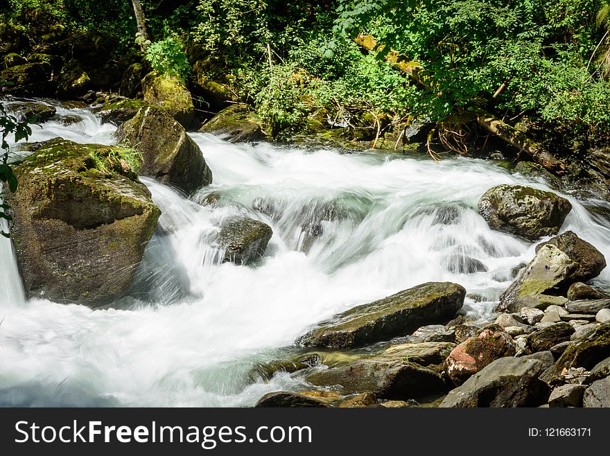 Water, Nature, Stream, Watercourse