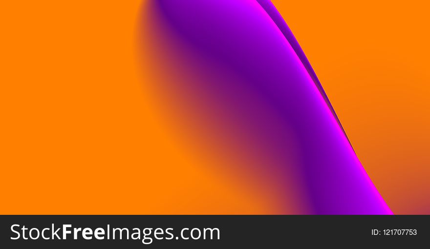 Orange, Yellow, Violet, Purple