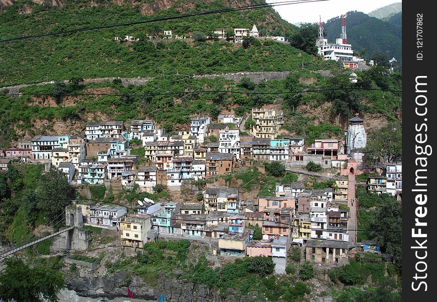 Mountain Village, City, Village, Urban Area