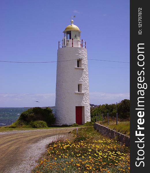 Lighthouse, Tower, Beacon, Promontory