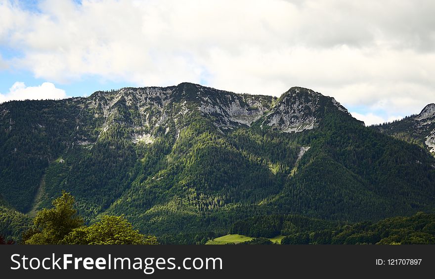 Mountainous Landforms, Mountain, Highland, Ridge