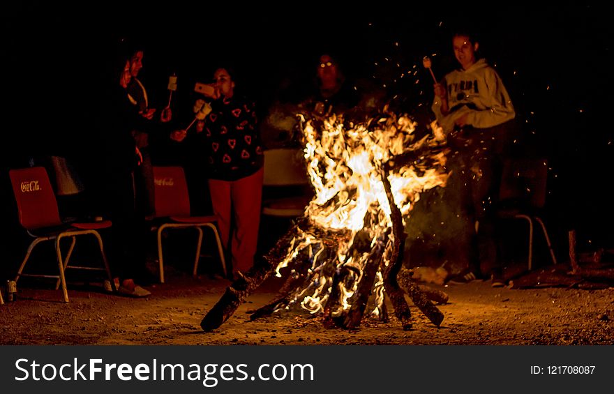 Campfire, Fire, Bonfire, Tradition