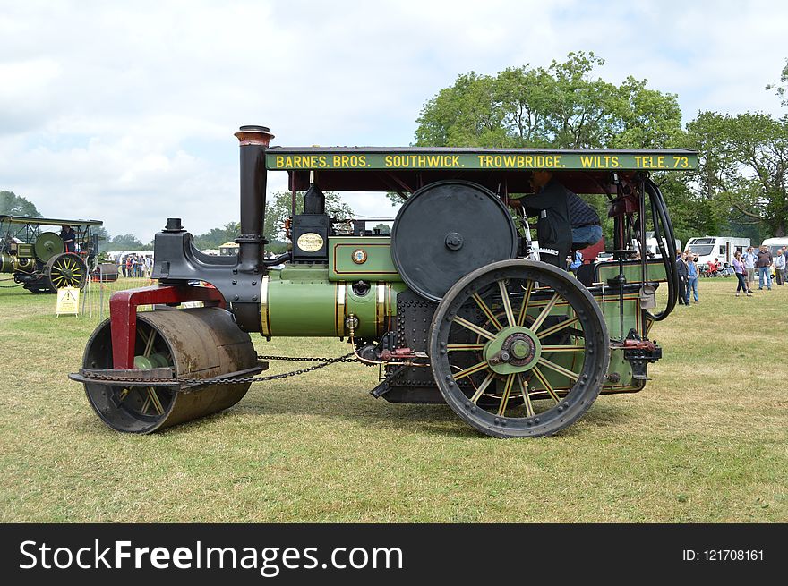 Steam Engine, Motor Vehicle, Tractor, Automotive Engine Part