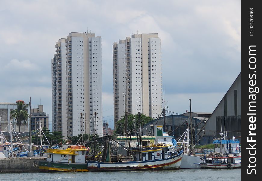 Water Transportation, Tower Block, Waterway, Condominium