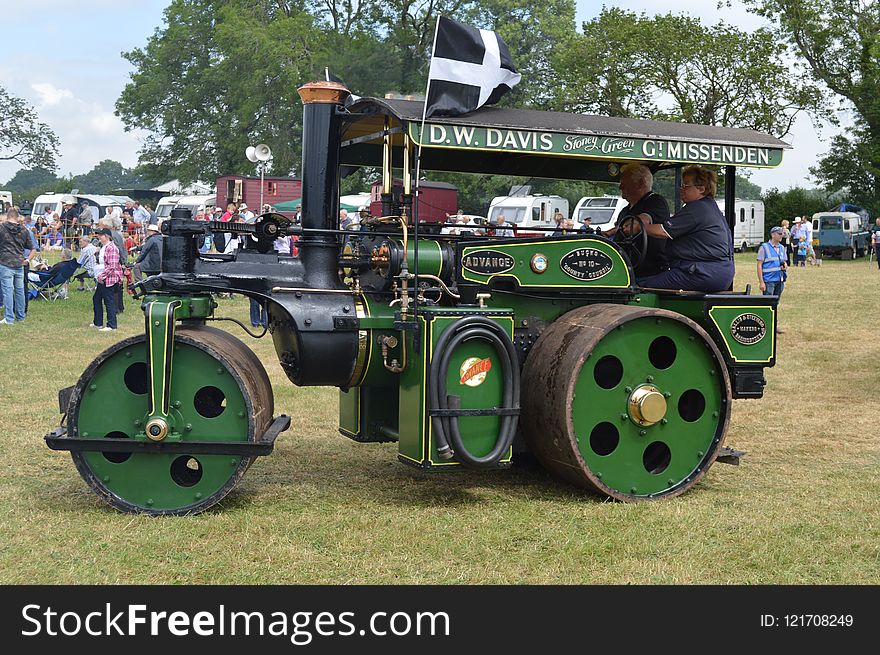 Motor Vehicle, Tractor, Steam Engine, Agricultural Machinery