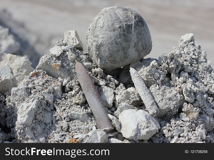 Rock, Mineral, Pebble, Rubble